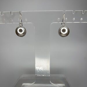 Minimalist Silver Dangle Earrings